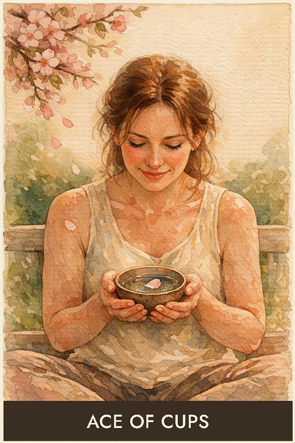 A card from the Honeylight deck