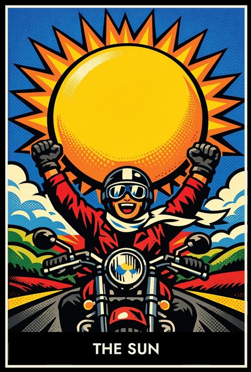 A card from the Pop Poster deck